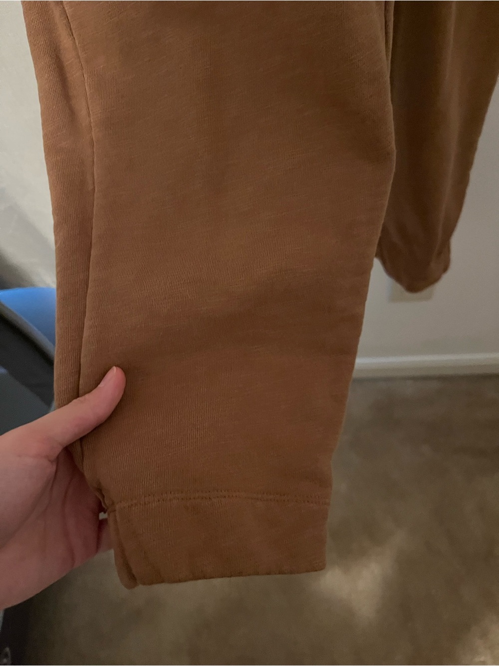 Madewell MWL Rust-Brown Knit jumpsuit - Picture 7 of 9